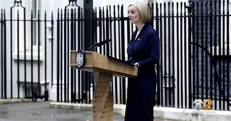 British Prime Minister Liz Truss Resigns After Less Than 2 Months Cbs