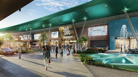 The Mall Entrance From The Shopping Street Area Behance