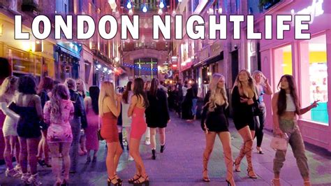 London Nightlife Saturday Night In Central London London Night Walk K YouTube