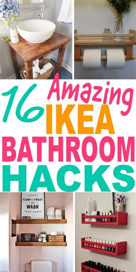 16 Amazing Ikea Bathroom Hacks That Will Make You Love Your Bathroom