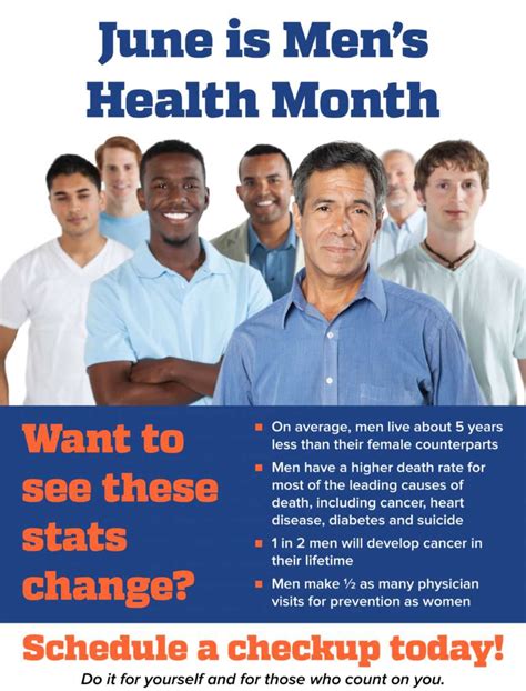 June Is Mens Health Month Department Of Urology College Of