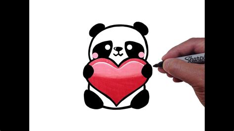 Tegninger Enkle Tegninger Av Pandaer