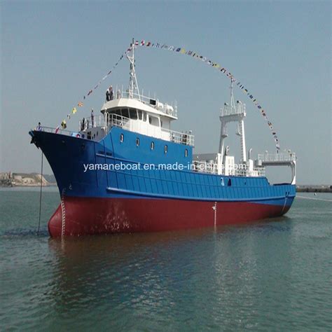 58m Deep Ocean Steel Fishing Ship Big Fish Capacity China Fishing
