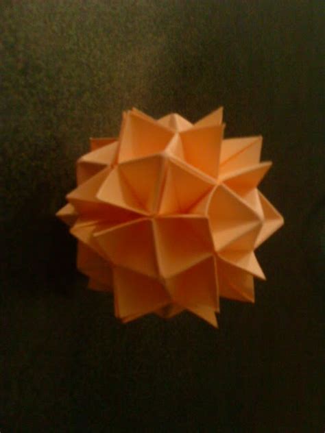 Origami Maniacs Origami Spiky Cuboctahedron Spike Ball