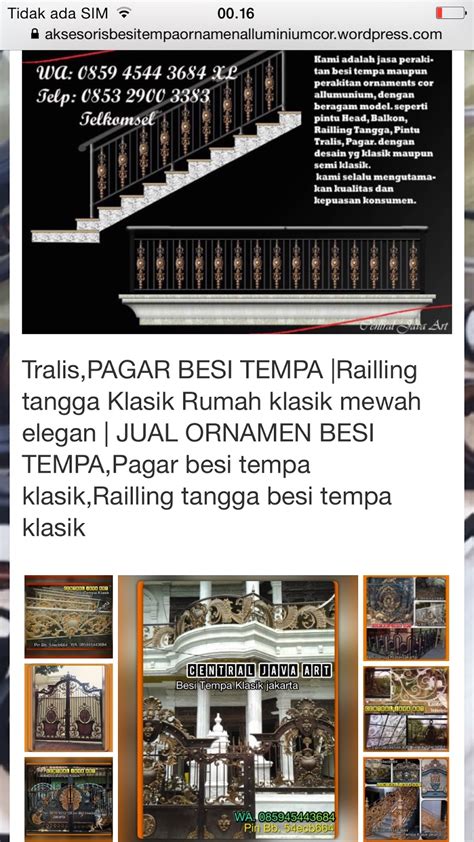 • ternyata besi cor bolh juga. ORNAMEN MASJID,ornamen besi tempa,krawangan ,ornamen cor ...