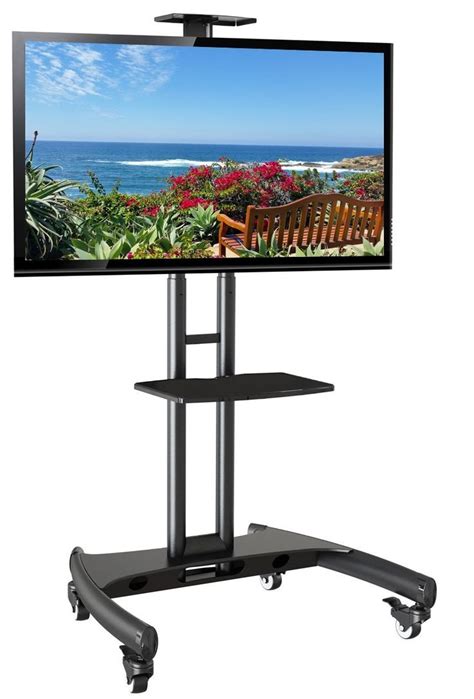 The mobile tv and monitor stand on wheels is a portable media solution for mounting both tvs and monitors. 6. Top 10 Best Portable TV Stands Review | Mobile tv stand ...