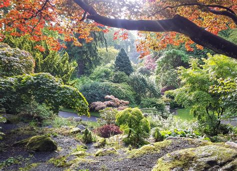 Picturesque Johnston Gardens In Aberdeen