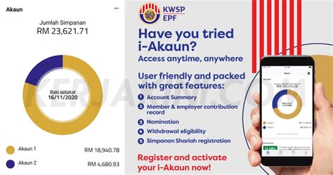 Antara kelebihan yang bakal diperolehi oleh ahli adalah boleh melakukan semua urusan ini secara atas talian atau online sahaja Cara Daftar i-Akaun KWSP Secara Online - Semak Baki Akaun ...