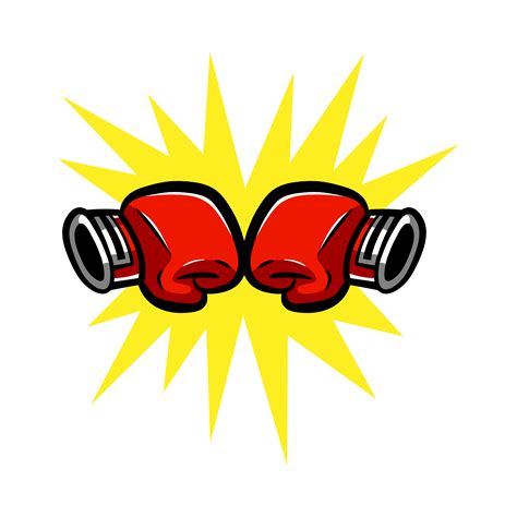 Boxing Gloves Punching Clipart Clipart