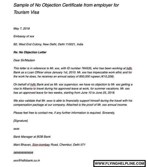 It should give information about your intention for traveling, duration, location here is a sample of a standard cover letter for visa application. Sample Letter From Employer For Visa Application / Letter ...