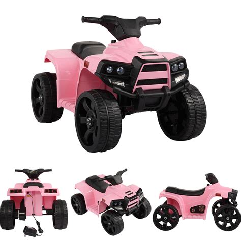 Uwr Nite Ride On Atv Four Wheeler For Kids 3 6 Electric 4 Wheeler Atv