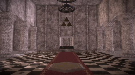 Legend Of Zelda Ocarina Of Time Temple Of Time 3d Model By Mimicbert