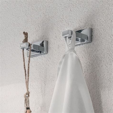 The portwood bath collections blend of classicthe portwood bath collections blend of classic curves and softened angles creates a what are the shipping options for towel hooks? Inda Lea Robe Hooks - UK Bathrooms