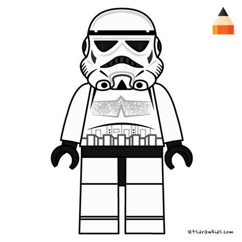 Star Wars Lego Storm Trooper Coloring Pages