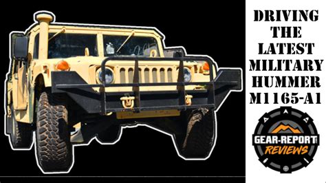 Driving The Latest Turbo Military Hummer M1165 A1 Hmmwv Battlewagon 3