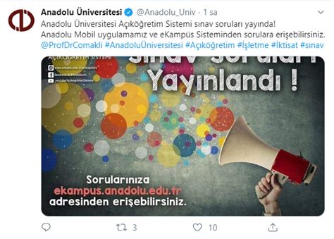 Normal sinav sorulari ile online soru farki vs. AÖF soruları açıklandı. AÖF sınav sonuçları ne zaman ...