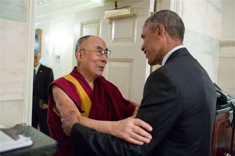 Filepresident Barack Obama Greets His Holiness The Dalai Lama