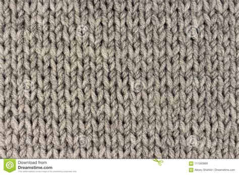 Gray Knitted Fabric Texture Stock Image Image Of Knitted Cloth