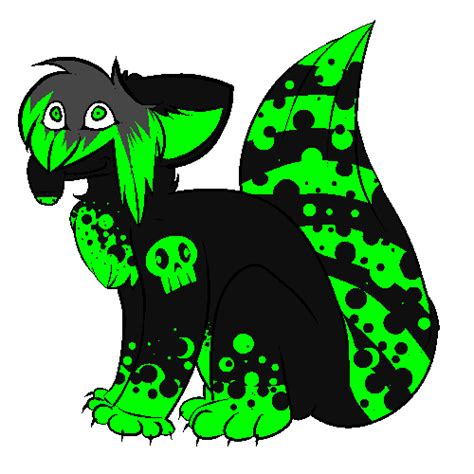 My Woof Neonbarf By Vicky The Wolf On Deviantart