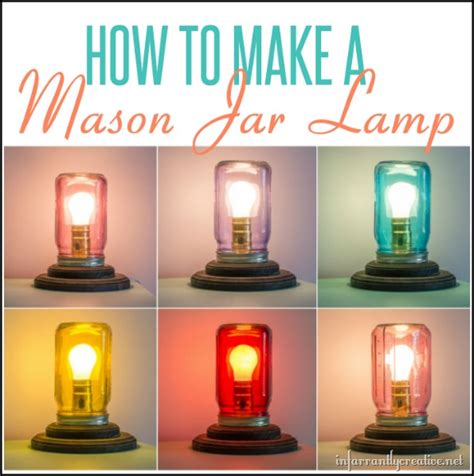 Mason Jar Table Lamp