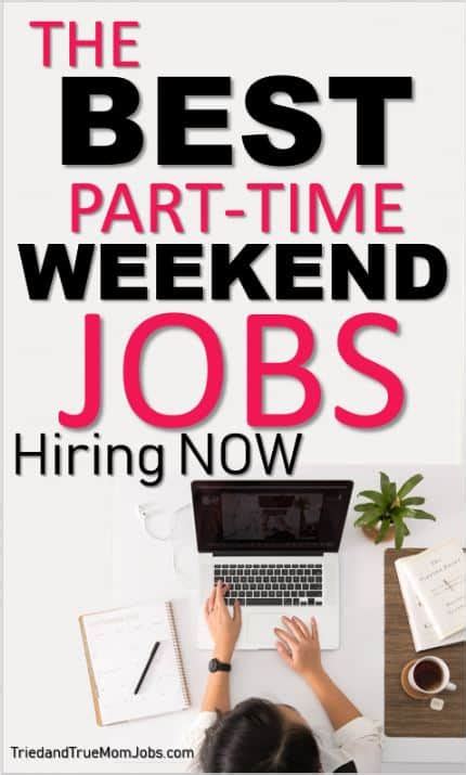 14 of the Best Part-time Weekend Jobs (Near Me) in 2019 - I do #8!