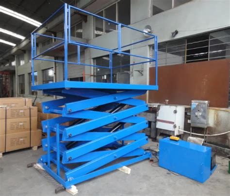Electric Hydraulic Pallet Lift Table Mezzanine Hydraulic Platform For