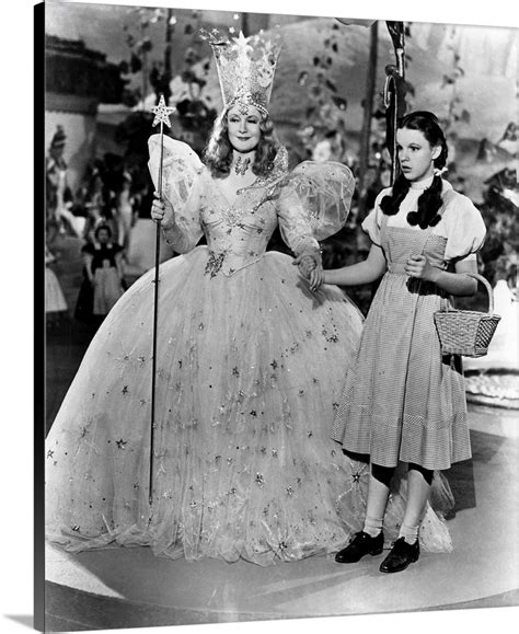 The Wizard Of Oz Billie Burke Judy Garland Dorothy Meets Glinda The