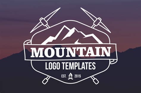 Amazing Mountain Logo Png Ai Design Inspiration Graphic