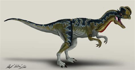 Jurassic Park Dilophosaurus Frill Down By Nikorex On Deviantart In