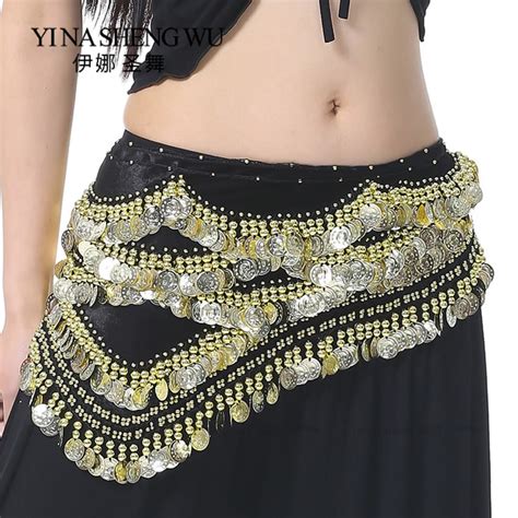 buy tribal coin belts new egyptian belly dance waist chain 480 coins flannel
