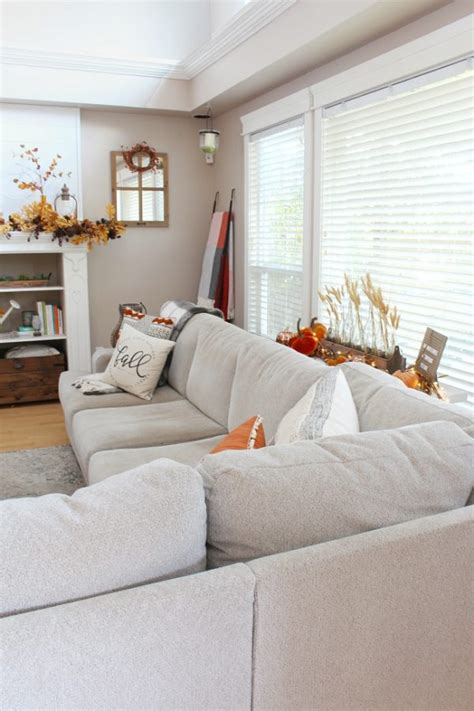 Fall Living Room Decor Clean And Scentsible