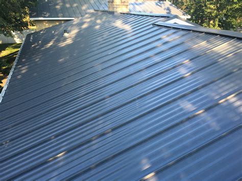 Standing Seam Metal Roofing Texture