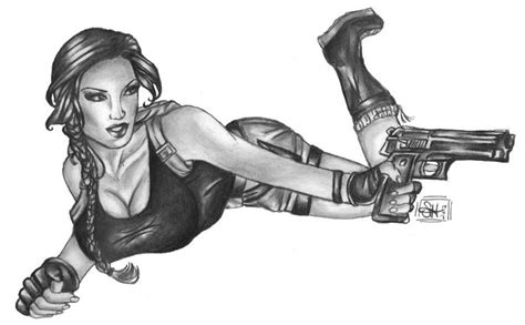 down but not out by forty fathoms on deviantart tomb raider lara croft lara croft tomb raider