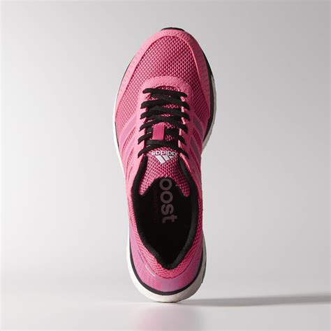 Adidas Womens Adizero Adios Boost 20 Running Shoes Solar Pink