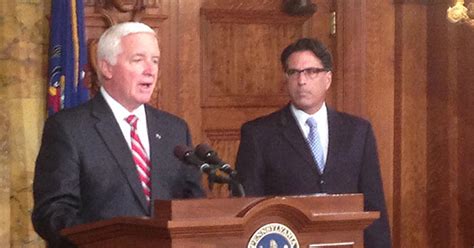 Pennsylvania Governor Corbett Signs Budget Vetoes Legislative Funding Cbs Philadelphia
