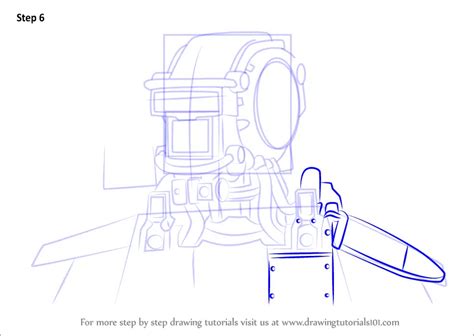 Step By Step How To Draw Chappie From Chappie