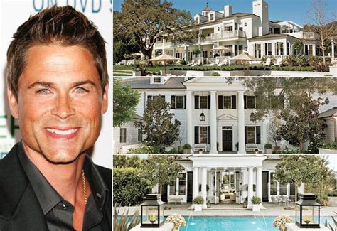 Rob Lowe 42 Million Home Santa Barbara Celebrity Houses