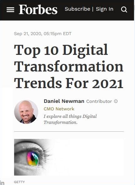 Top 10 Digital Transformation Trends For 2021 Book Summary And Review
