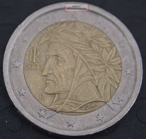 2002 Italy 2 Euro Coin Rare It1