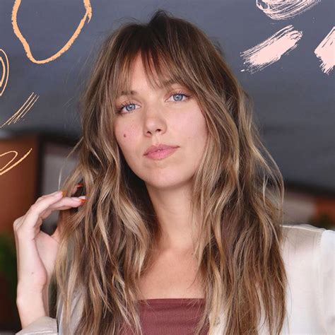 the best 14 layered haircut wispy curtain bangs long hair trendqpolice