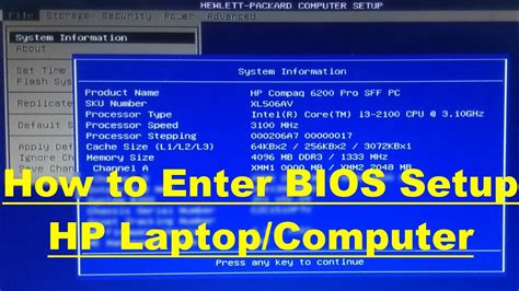Most of bios of hp laptops and desktops can be entered by pressing f10 or esc. HP, How to Enter BIOS Utility System In HP Laptop/Desktop ...