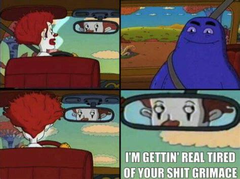 Pin By Dave Pruitt On Funny Grimace Hilarious Funny