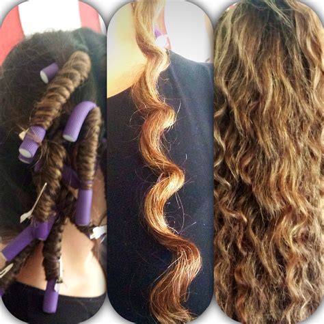 Get Perfect Heatless Hollywood Curls By Using Bendy Rollers And Blowdry