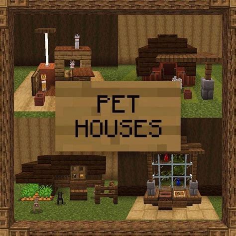 Minecraft Pet House Ideas