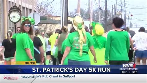 Hundreds Of People Participate In The Annual 5k St Patricks Day Run
