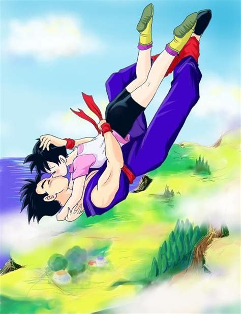 Gohan X Videl Kissing Anime Dragon Ball Goku Anime Dragon Ball Super