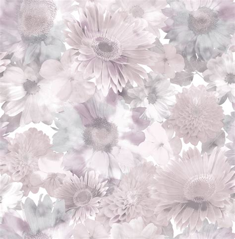 Soft Pink Floral Wallpaper Delicate Pink Flower Wallpaper Pretty