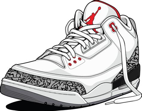 Dibujo De Air Jordan 1 Para Colorear Pintar E Imprimir Vector Png