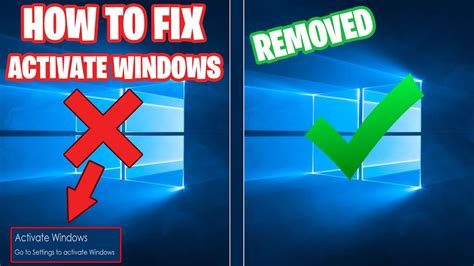 How To Fix Activate Windows Go To Settings To Activate Windows Youtube