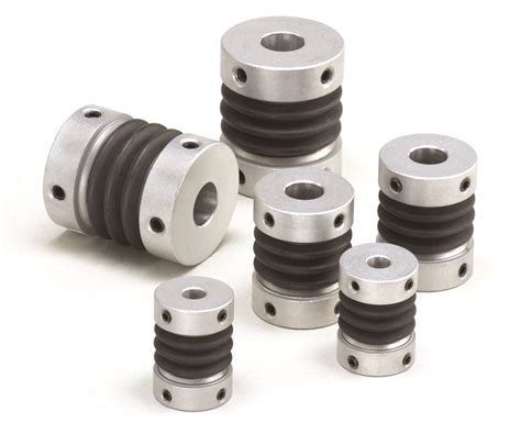 Bellowflex Couplings Absorb Vibration While Allowing High Misalignment